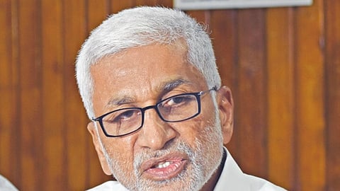 YSRC national general secretary and Rajya Sabha member V Vijayasai Reddy.