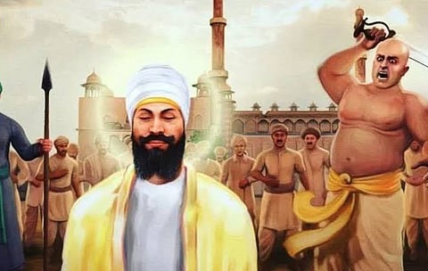Guru Tegh Bahadur martyrdom