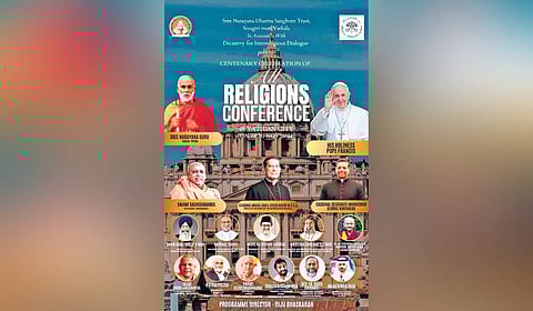 The all-religion conference poster
