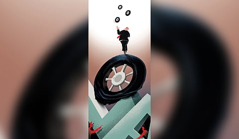 The market indicators are red-flagging Ola, but its founders continue to ride the froth. 