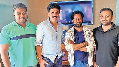 Navaneeth, Avinash Basuthkar, Resul Pookutty and Tarun Shivappa