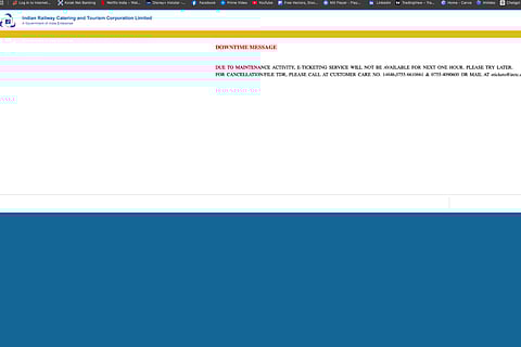 IRCTC website faces downtime, users frustrated over booking issues