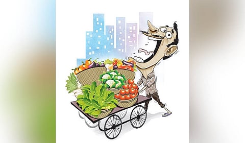 Market sources at Rourkela informed among staple vegetables potato is priced at Rs 45 per kg while onion is costlier at Rs 55 per kg.