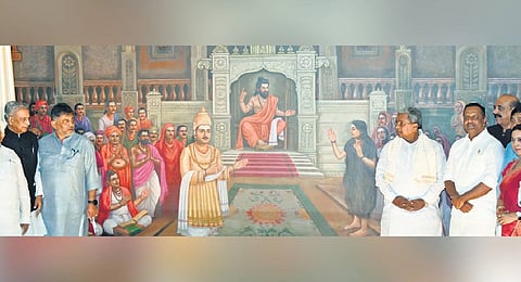 Anubhava Mantapa work half done, likely to miss Dec 2025 deadline 