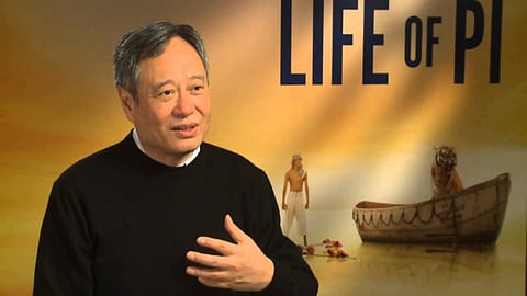 YouTube screengrab from an interview with Life of Pi's director Ang Lee