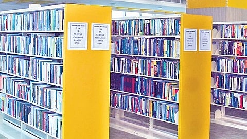 Image of library used for representative purpose.