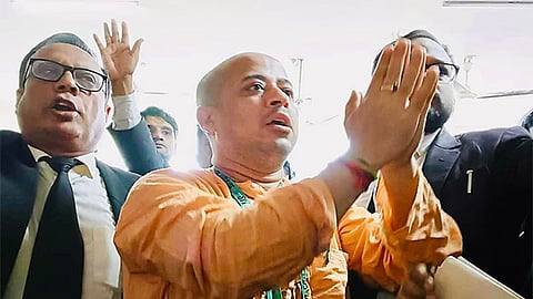 Hindu monk Chinmoy Krishna Das