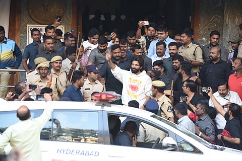 Arjun had to spend Friday night in prison despite the HC relief, as the authorities had not received a copy of the bail order until late last night.