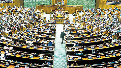 Lok Sabha Speaker Om Birla conducts proceedings in the House 