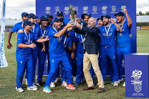 Italy lost to Netherlands but edged past Jersey based on NRR to qualify