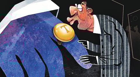 Trump effect: The power of
noun and verb