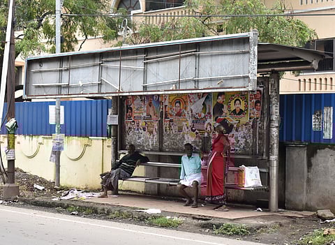 The girl was waiting at the Kalipatti bus stop when a flex banner allegedly collapsed on her due to strong winds. Representative image.