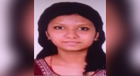 The deceased Ann Mary (in pic) and her friend Althaf Aboobacker were travelling on a motorcycle from Neriyamangalam to Kothamangalam when a tree uprooted by a wild elephant herd fell on them.