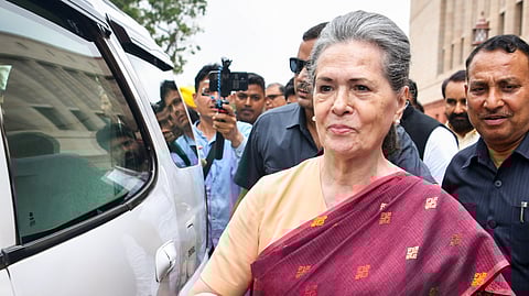 Congress MP Sonia Gandhi.