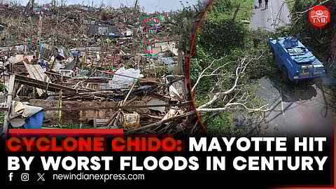 Thousands feared dead as Cyclone Chido batters French territory Mayotte in Indian Ocean