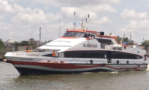 Nagapattinam-Kankesanthurai Ferry Service Resumption Delayed Due to Unfavorable Weather Conditions