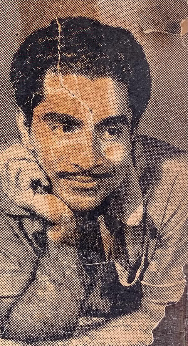 A photo of Thomas Burleigh Kurishingal from an old clipping.
