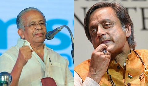 E T Mohammed Basheer and Shashi Tharoor.