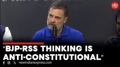 Rahul Gandhi accuses the BJP of using the Parliament tussle to distract from the Adani issue