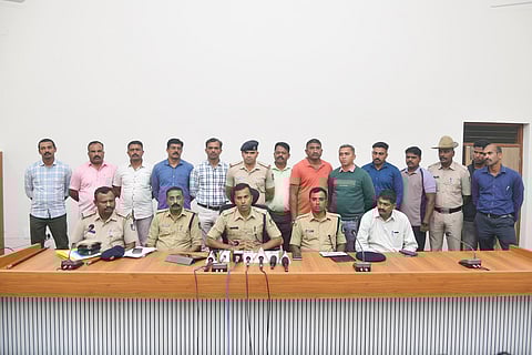 Police team that cracked the case. 