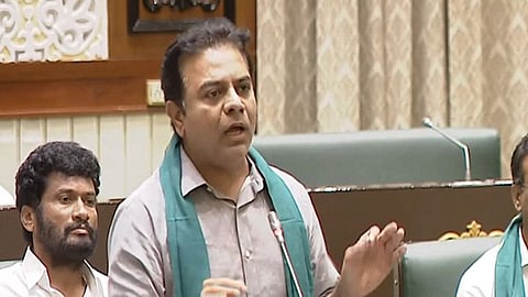 BRS working president and MLA KT Rama Rao.