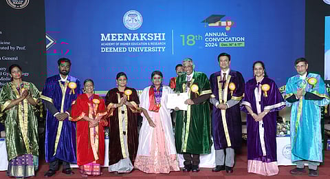 Meenakshi Academy of Higher Education and Research (MAHER) conducts convocation