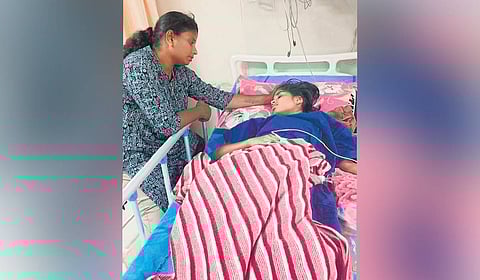 Student left paralysed after suspected anti-rabies vaccine overdose; mother demands justice