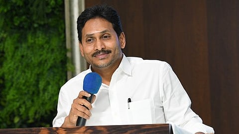 YSRCP President YS Jagan Mohan Reddy.