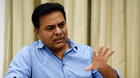 BRS working president KT Rama Rao 