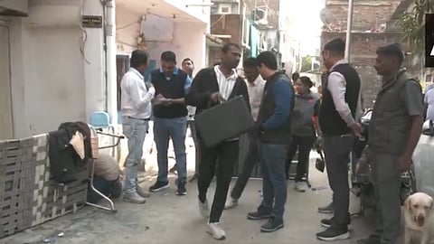 A probe team is currently investigating the exact nature of the explosive device.