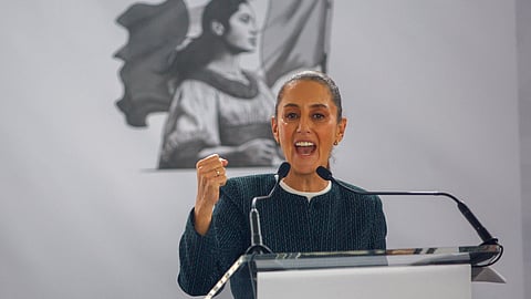 Mexico's President Claudia Sheinbaum