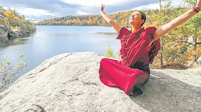 Lama Aria Drolma's Transformative Journey from Fashion Runways to Spiritual Retreats