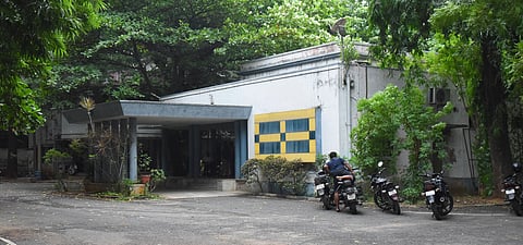 The existing travellers’ bungalow at the Cantonment area in Tiruchy. 