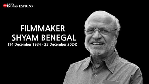 Parallel cinema pioneer Shyam Benegal
