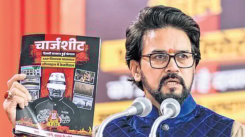 Former Union Minister and MP, Anurag Thakur.