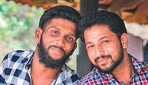 Slain youths Kripesh and Sarath Lal