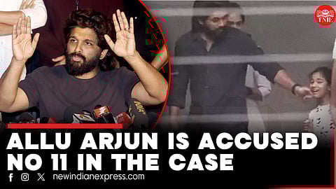 Stampede case: Allu Arjun undergoes three hours of questioning by Hyderabad police