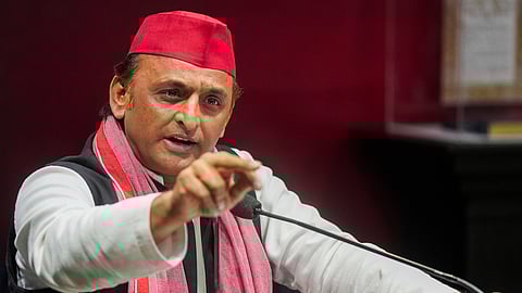 Samajwadi Party chief Akhilesh Yadav.