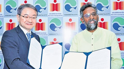 IIT-H signs MoU with Hamamatsu City, Japan on Thursday
