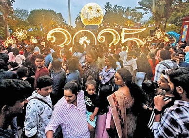 People throng the Kanakakkunnu grounds to experience Vasantholsavam 