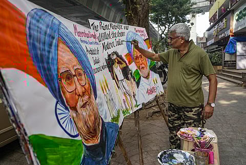 Former Prime Minister Manmohan Singh.