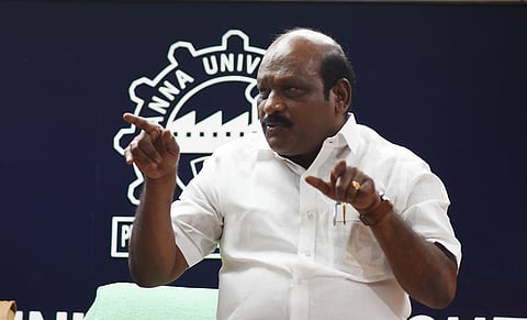 Govi Chezhian, Minister for Higher Education.