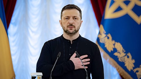 Ukrainian President Volodymyr Zelensky