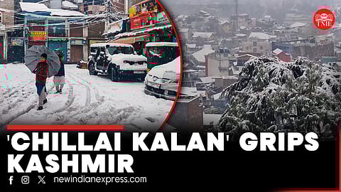 Snowfall throws life out of gear in Kashmir