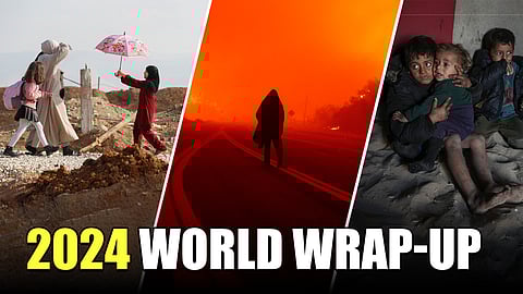 A wrap-up of key events around the world in 2024