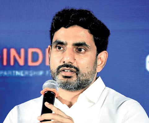 Andhra Minister Nara Lokesh