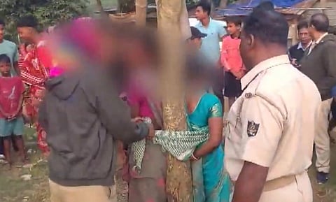 Tribal women tied to tree, beaten up on suspicion of religious conversion in Odisha village; cops book victims