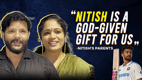 Nitish Kumar Reddy's Parents Interview | A star is born | 1st international hundred | Ind Vs Aus