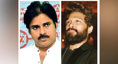 Pawan Kalyan, Allu Arjun