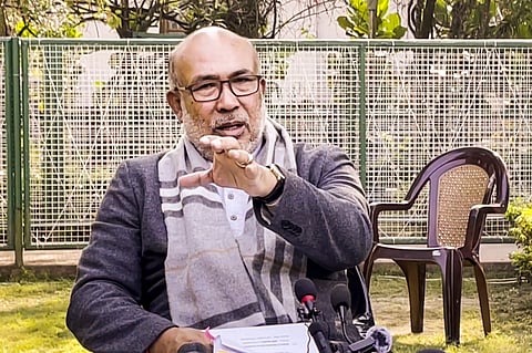 Manipur Chief Minister N Biren Singh.